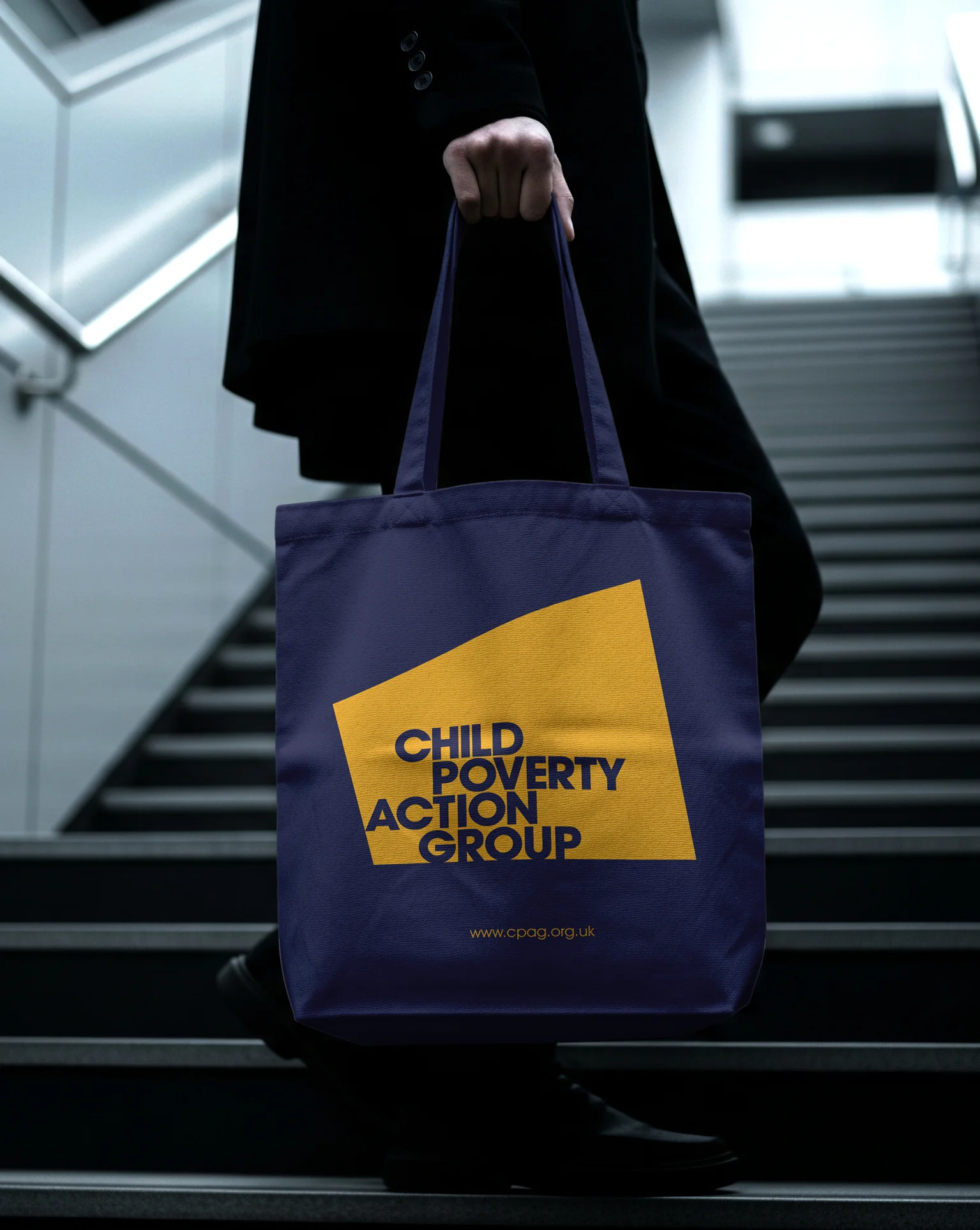 CPAG Brand Identity - Branded tote bag design