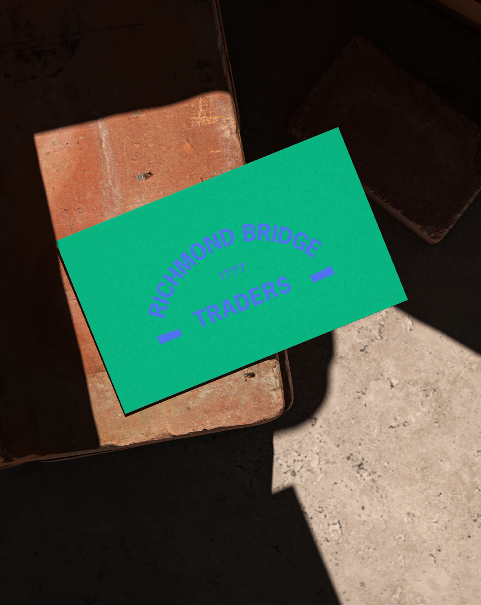 Richmond Bridge Traders Brand Identity - business card design