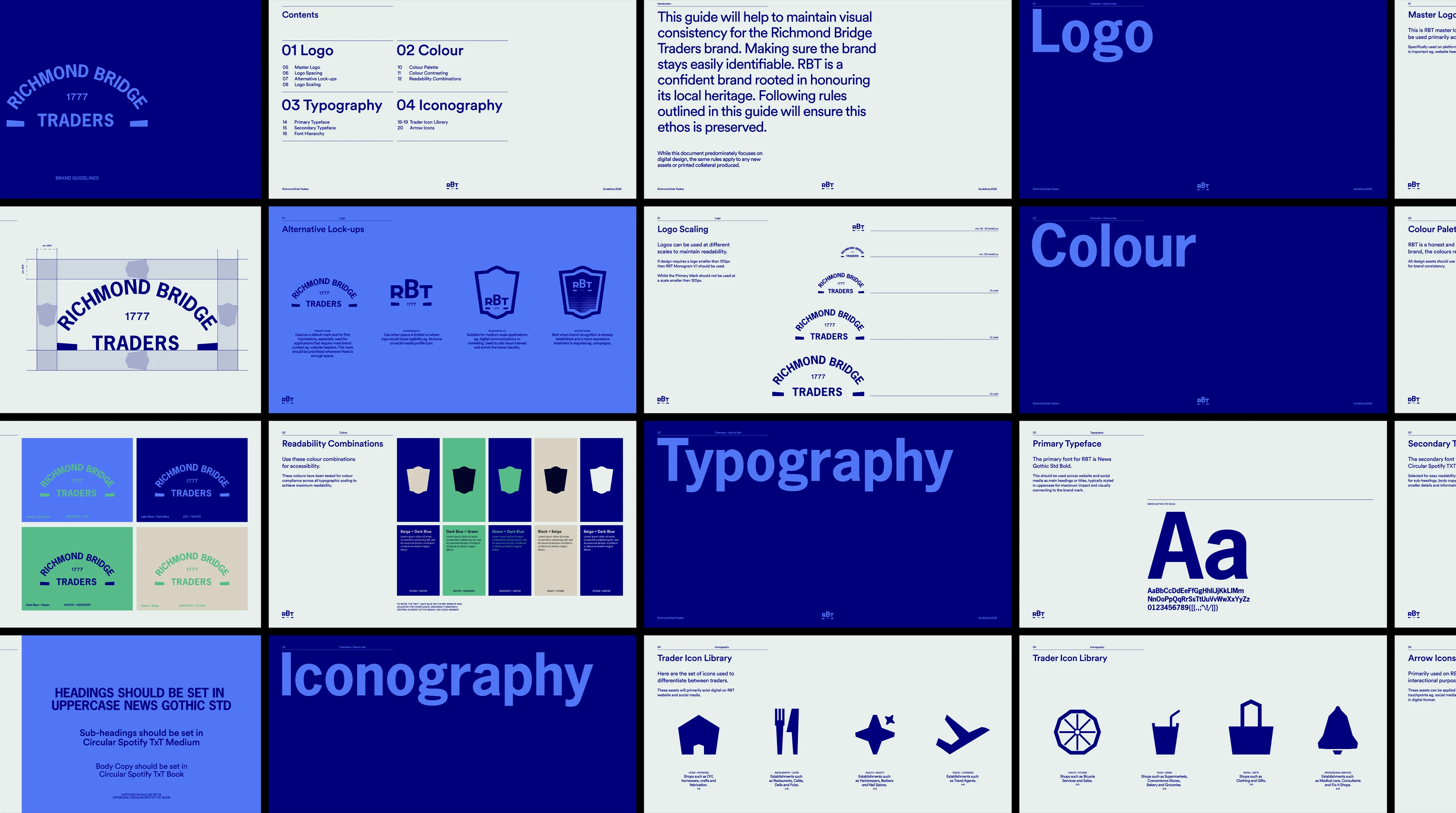 Richmond Bridge Traders Brand Identity - Guidelines