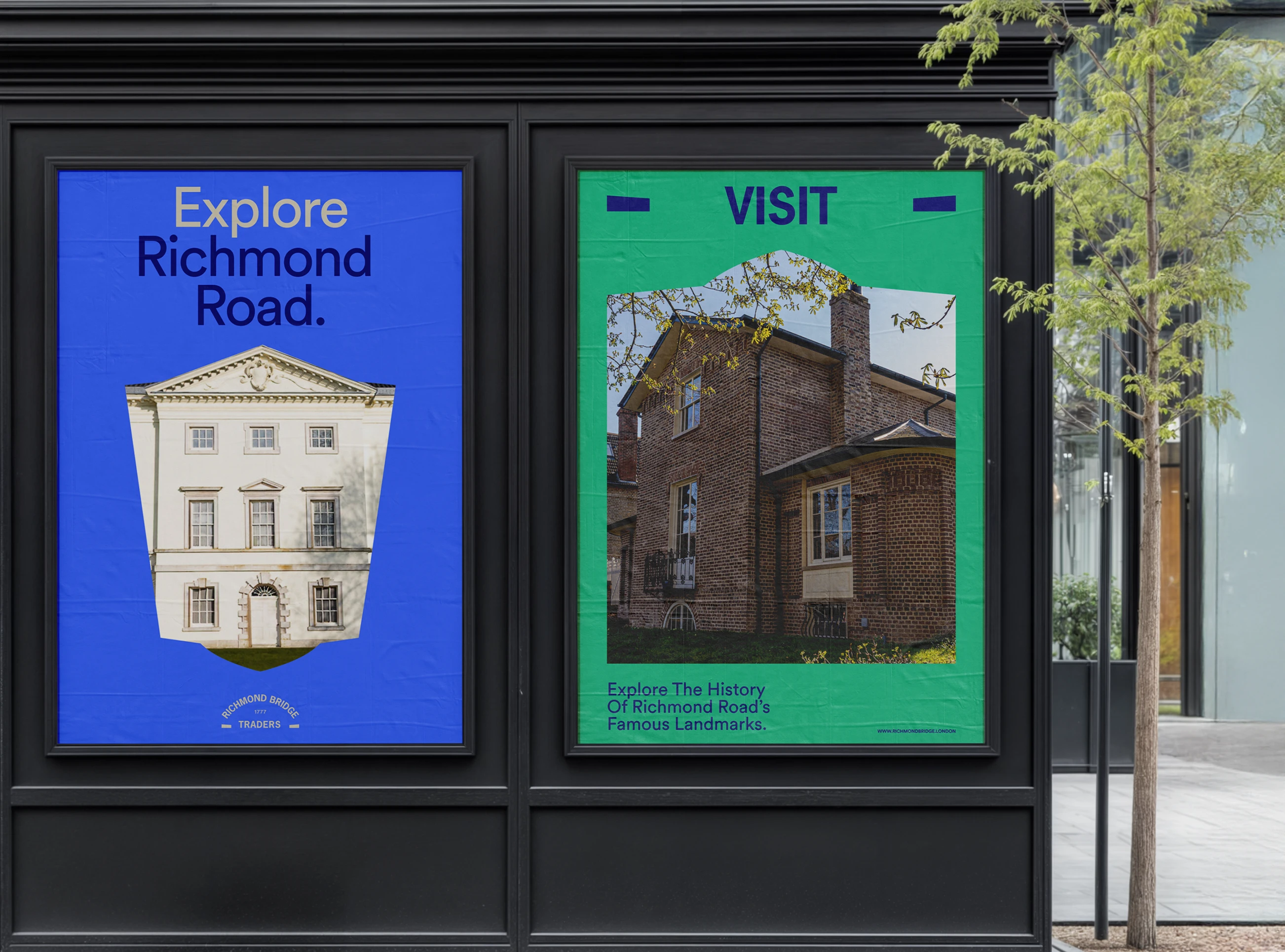 Richmond Bridge Traders Brand Identity - Poster designs
